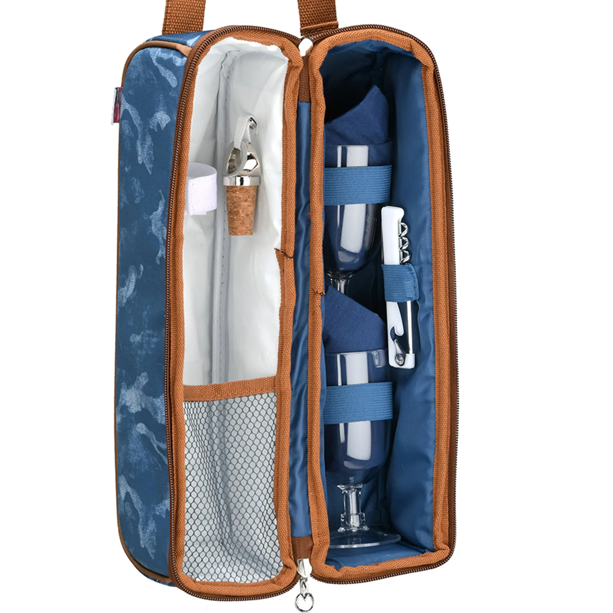 1 Bottle Wine Tote Cooler Bag