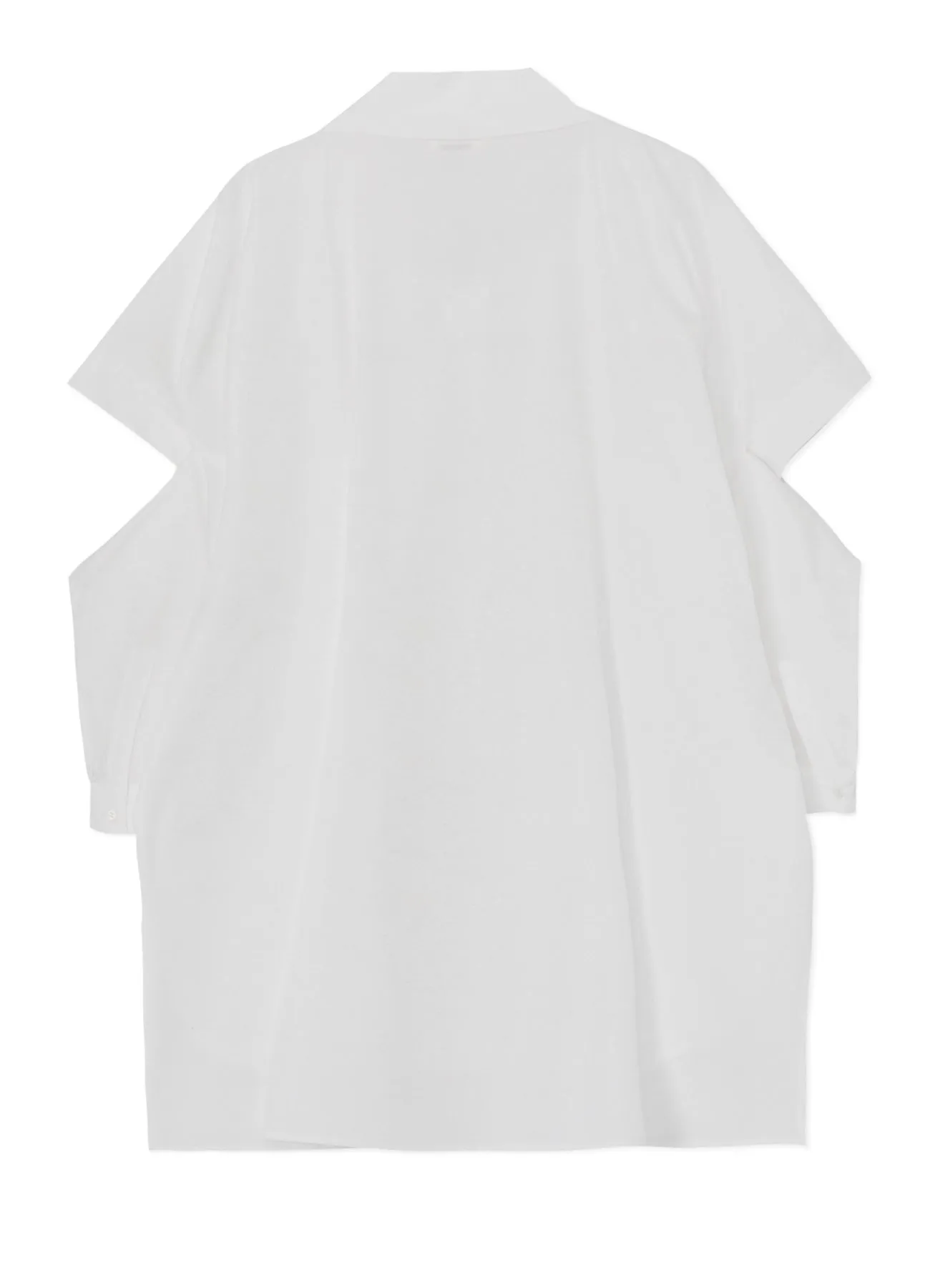 100/2 BROAD COTTON ELBOW SLIT LONG SHIRT