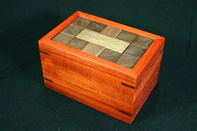 18 Pieces Burr Packing Puzzle