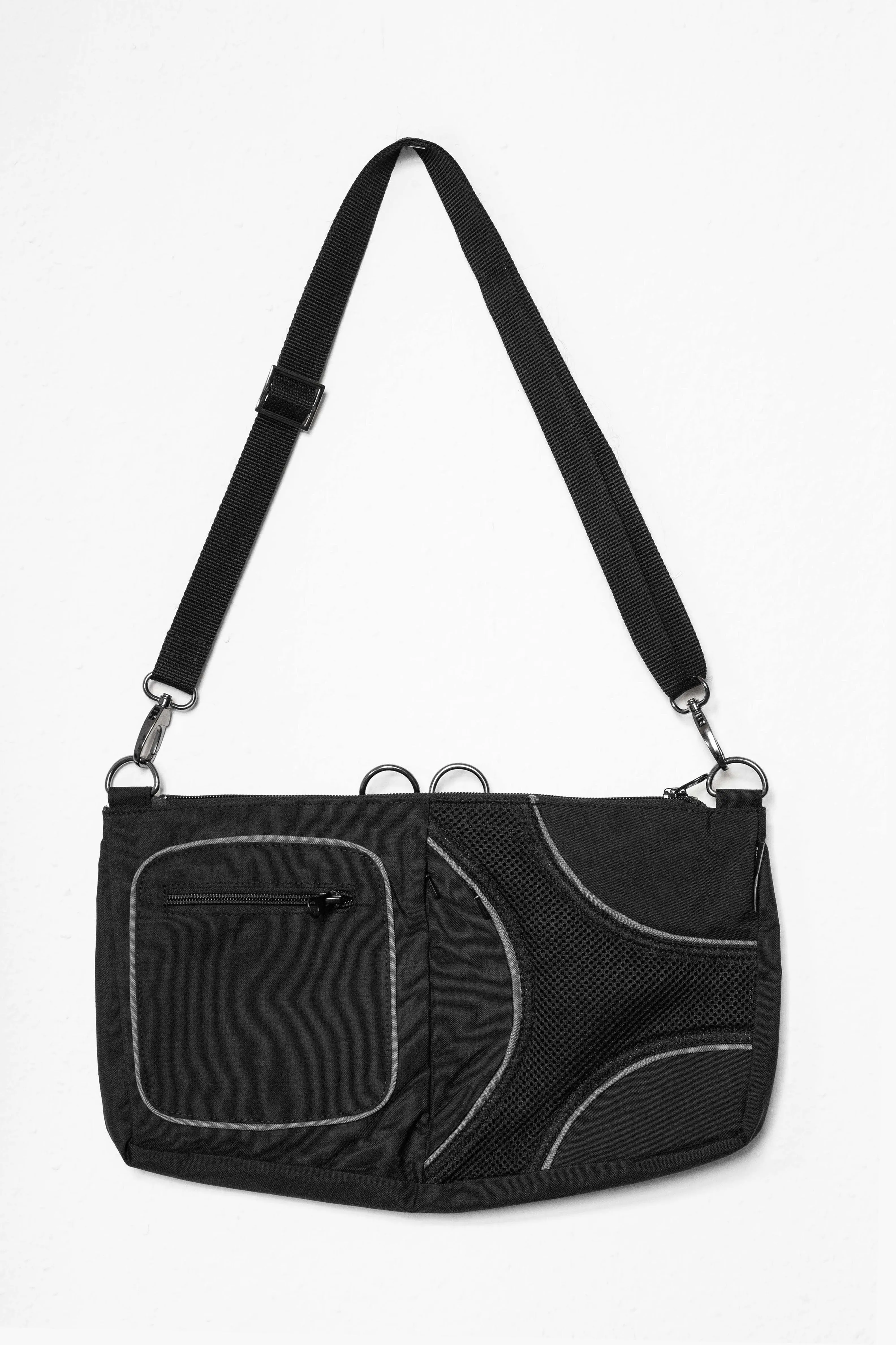 24H Raver Bag Black | BISKIT X GWSU