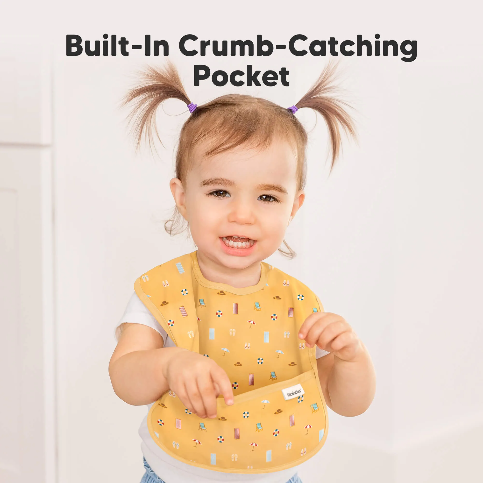 3-Pack Presto Waterproof Bibs (Beach Day)