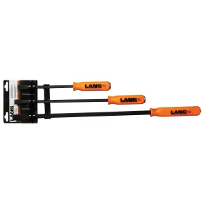 3 Piece Curved Pry Bar Set