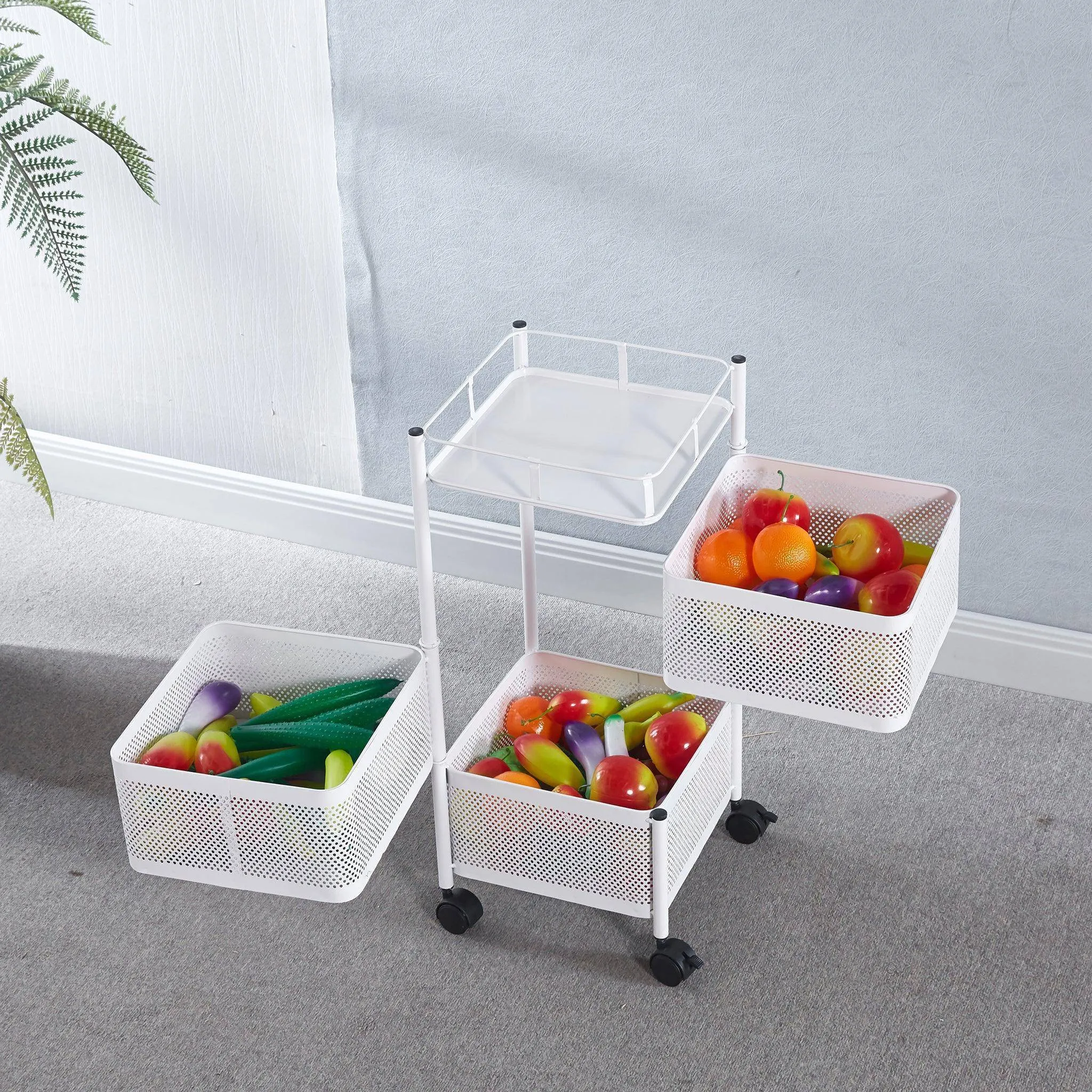 3 Tier Cubic Storage Cart 	 SF-105