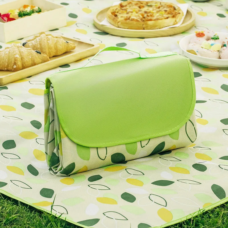 600D Oxford cloth outdoor picnic mat foldable camping moisture-proof mat thickened camping autumn outing mat