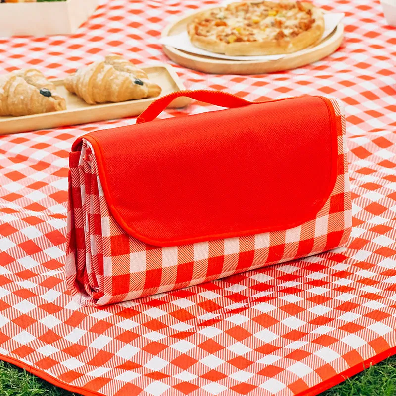 600D Oxford cloth outdoor picnic mat foldable camping moisture-proof mat thickened camping autumn outing mat