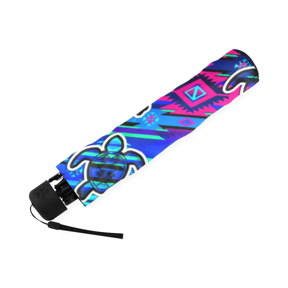 Adobe Sunset Turtle Foldable Umbrella