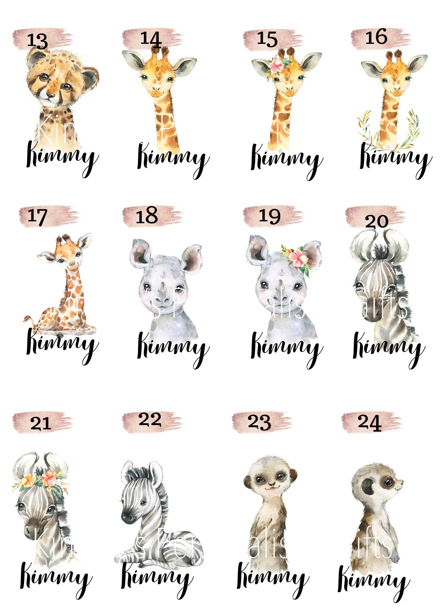 Animal Pink Backpack