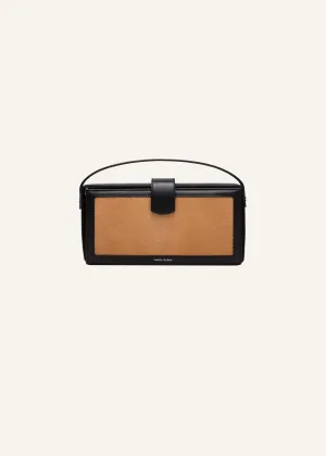Apolonia bag in black pony hair