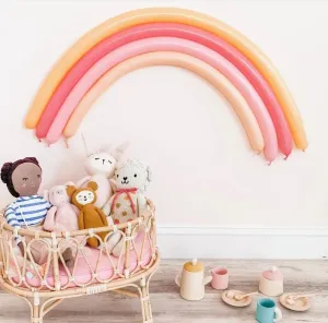 arcobaleno di palloncini - semplice