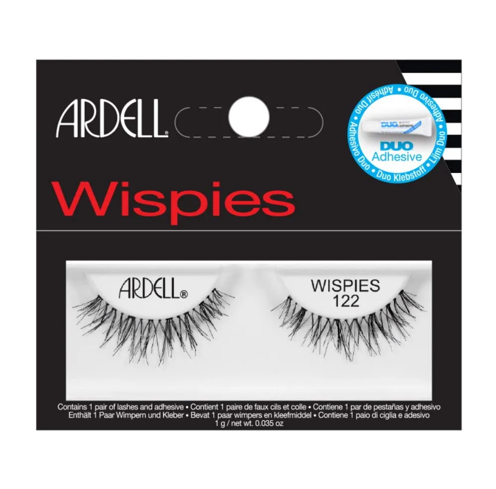 Ardell Wispies Eye Lashes, No. 122 Black
