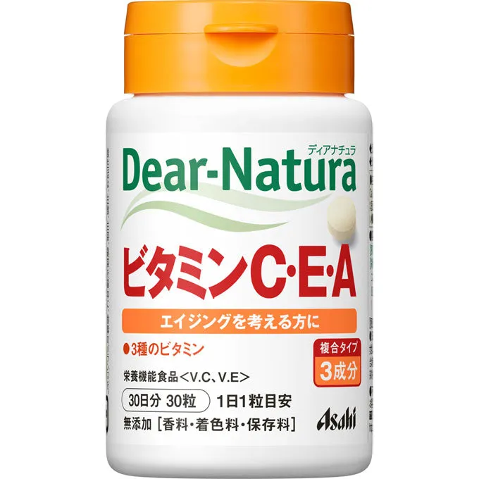 Asahi Group Foods Co., Ltd. Dear-Natura Vitamin C / E / A 30 tablets