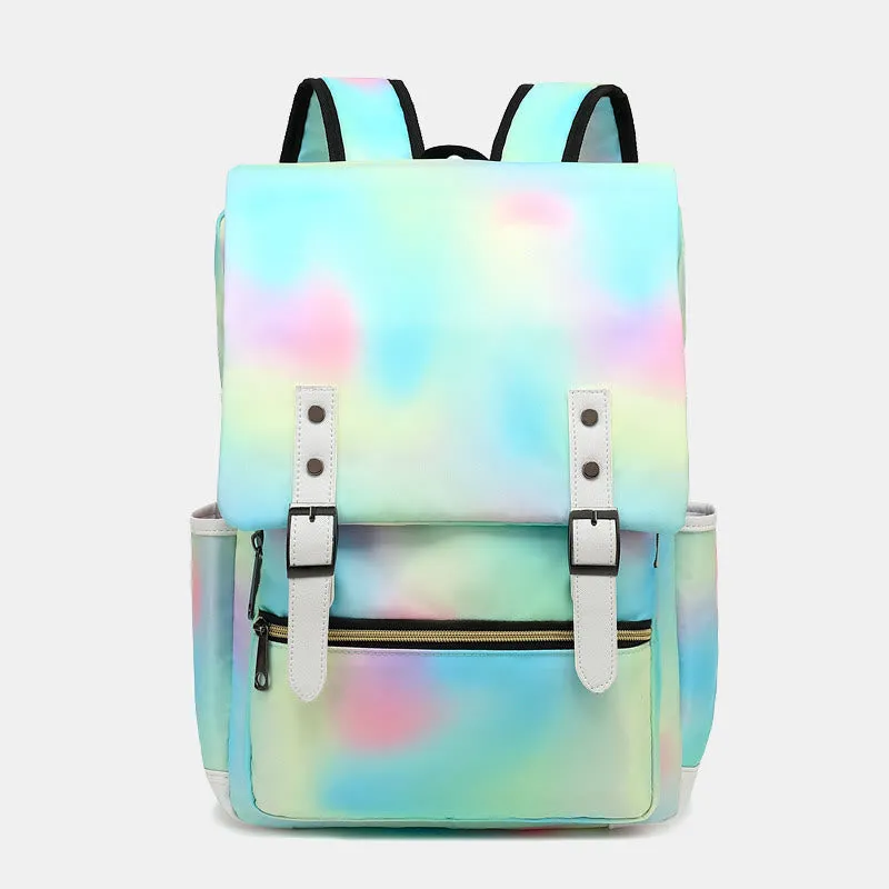 Backpack For Teenage Student Large Capacity Travel School Laptop Backpack