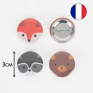 BADGES - ANIMAL FOREST