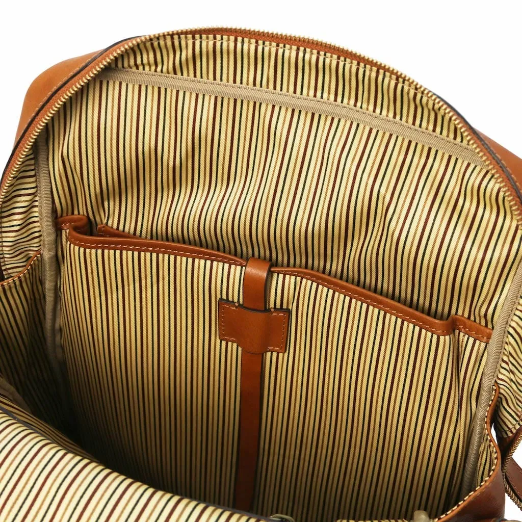 Bangkok - Leather laptop backpack - Large size | TL142336