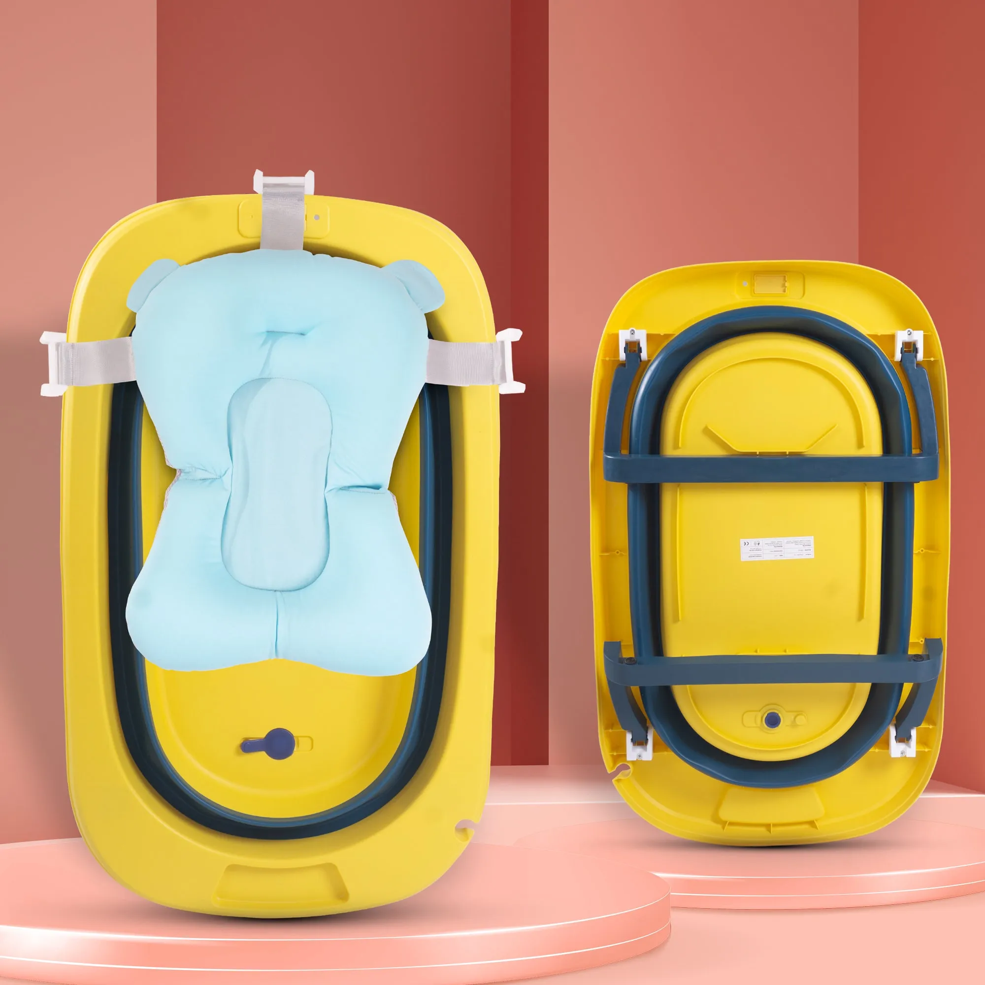 Baybee Avery Foldable Baby Bath Tub for Kids Baby