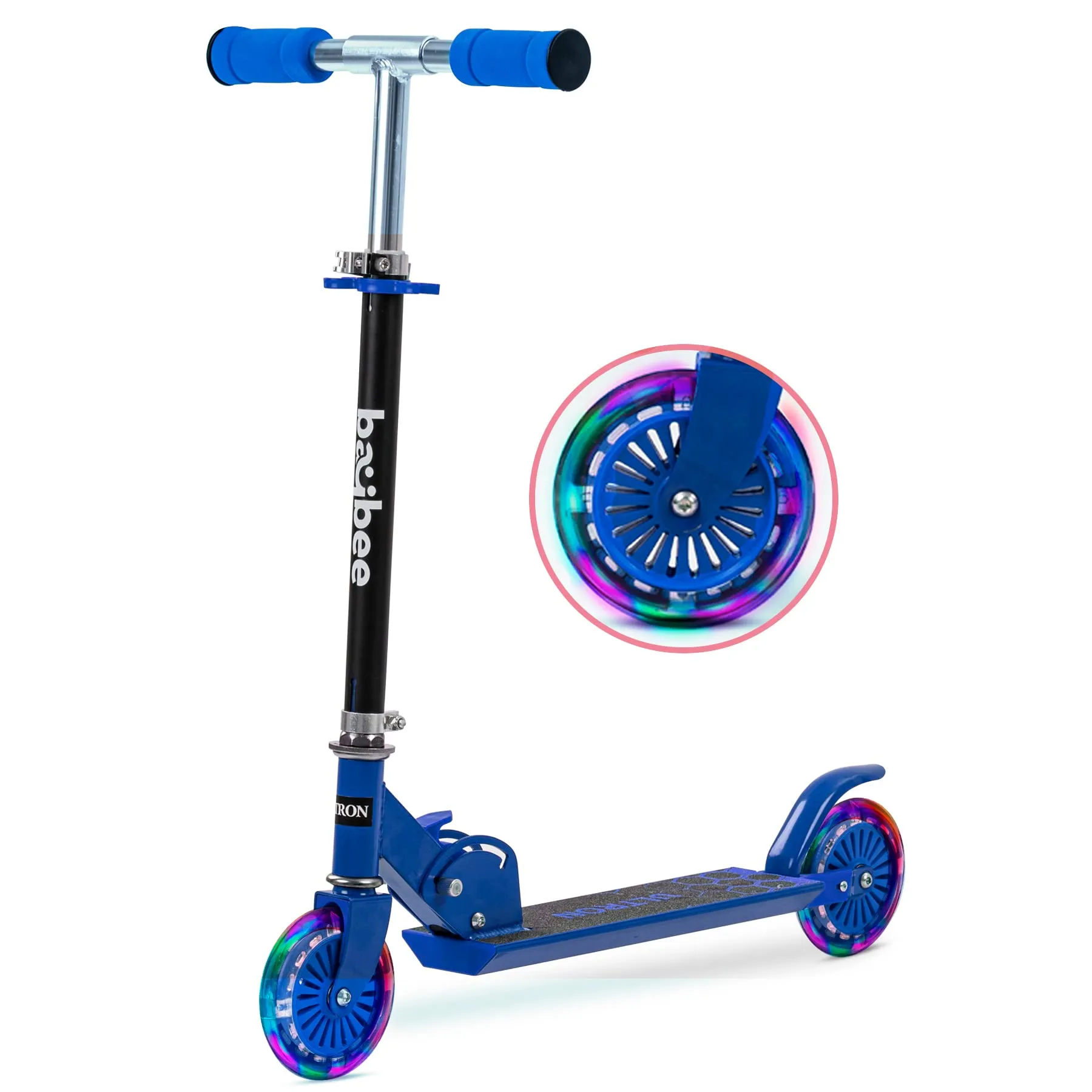 Baybee Ultron 2 Wheel Kids Skate Scooter with Foldable & 4 Height Adjustable Handle