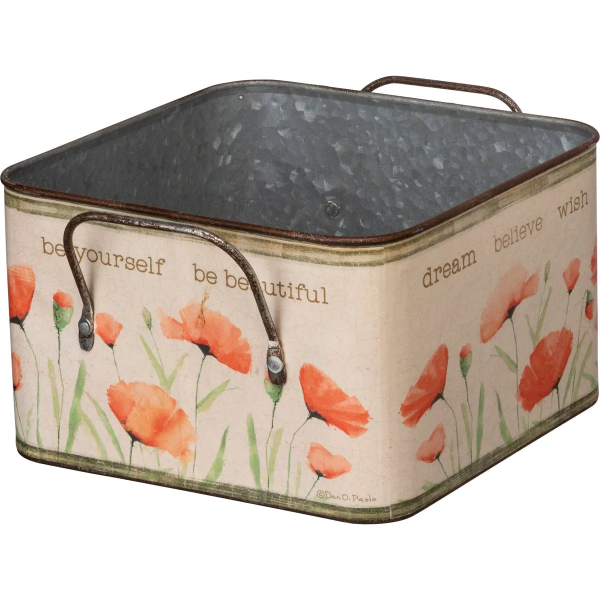 Be Beautiful Metal Tin