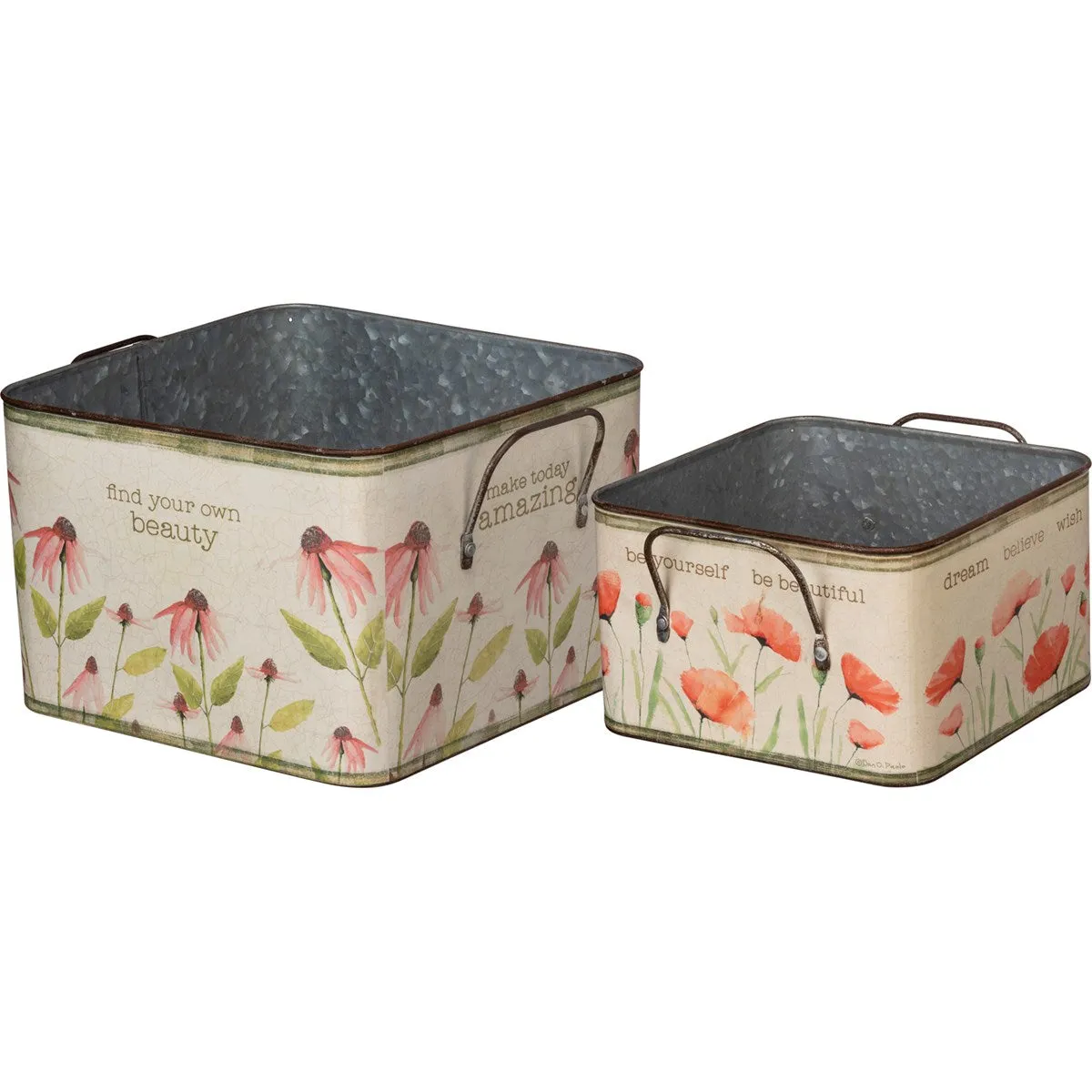 Be Beautiful Metal Tin