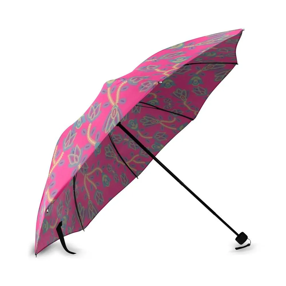 Beaded Lemonade Foldable Umbrella