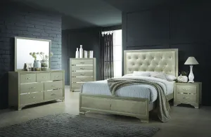 Beaumont Transitional Champagne Queen Four-piece Set