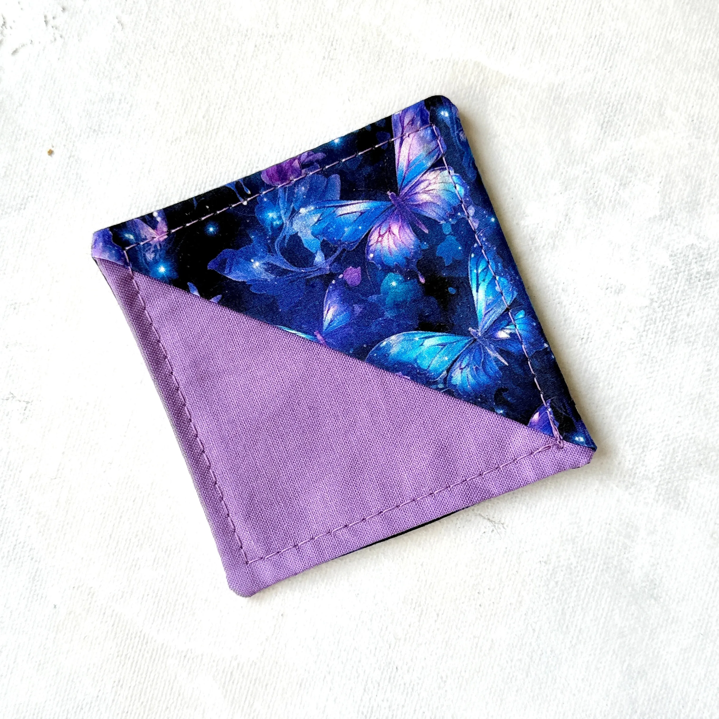 Beautiful Butterfly Fabric Bookmark