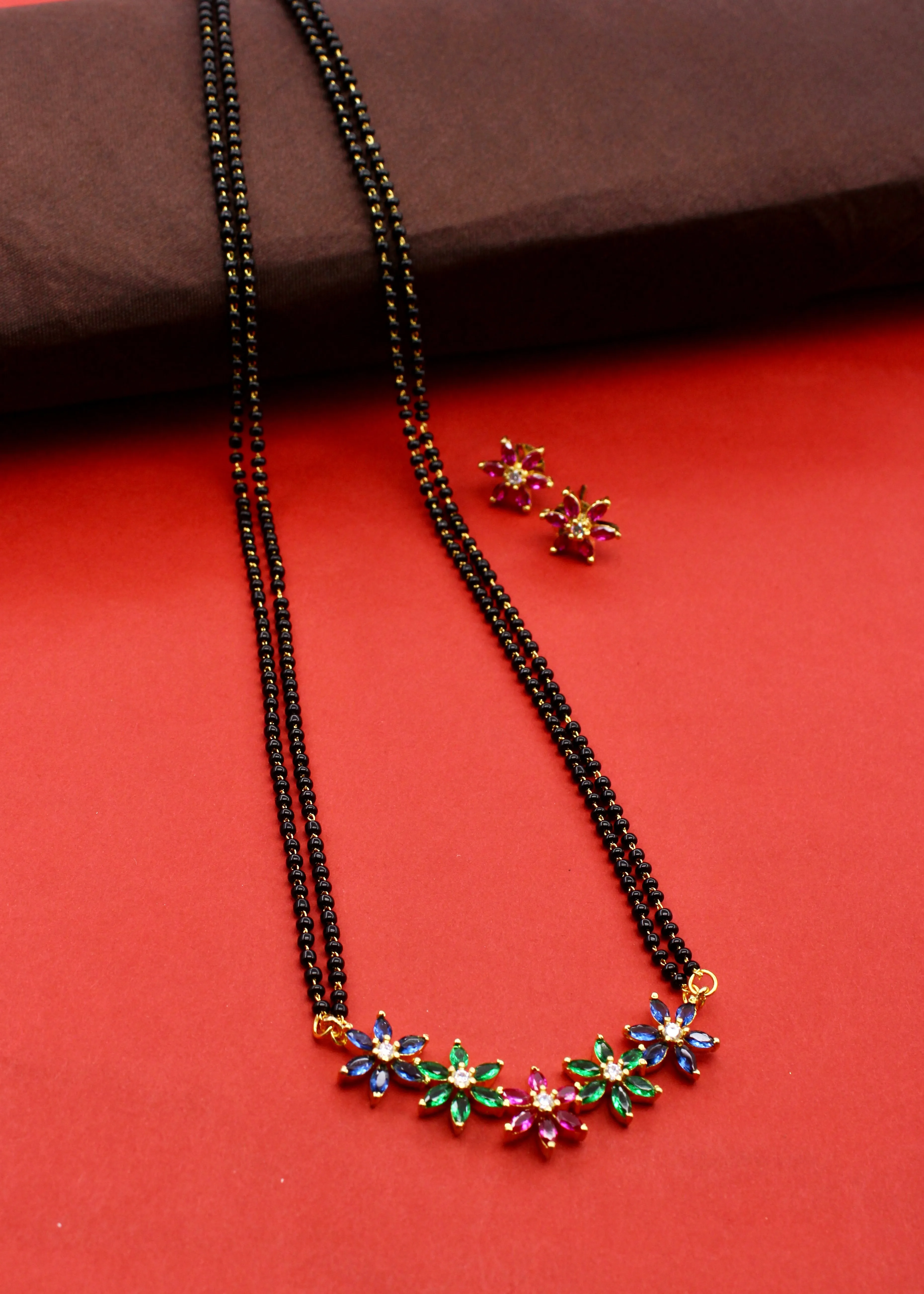 BEAUTIFUL FLORAL STYLE  MANGALSUTRA