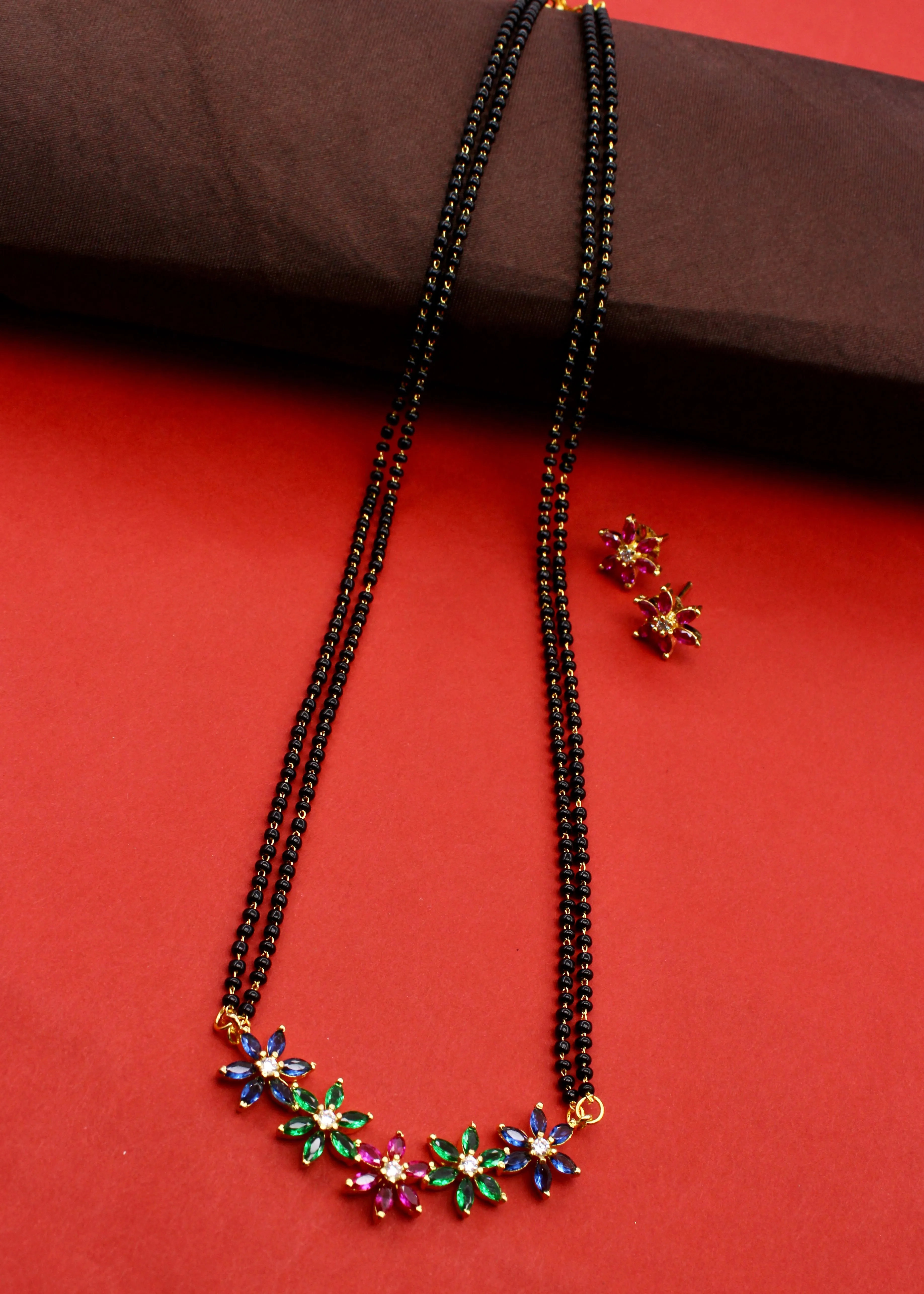 BEAUTIFUL FLORAL STYLE  MANGALSUTRA