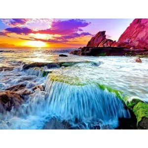 Beautiful Rainbow Waterfall
