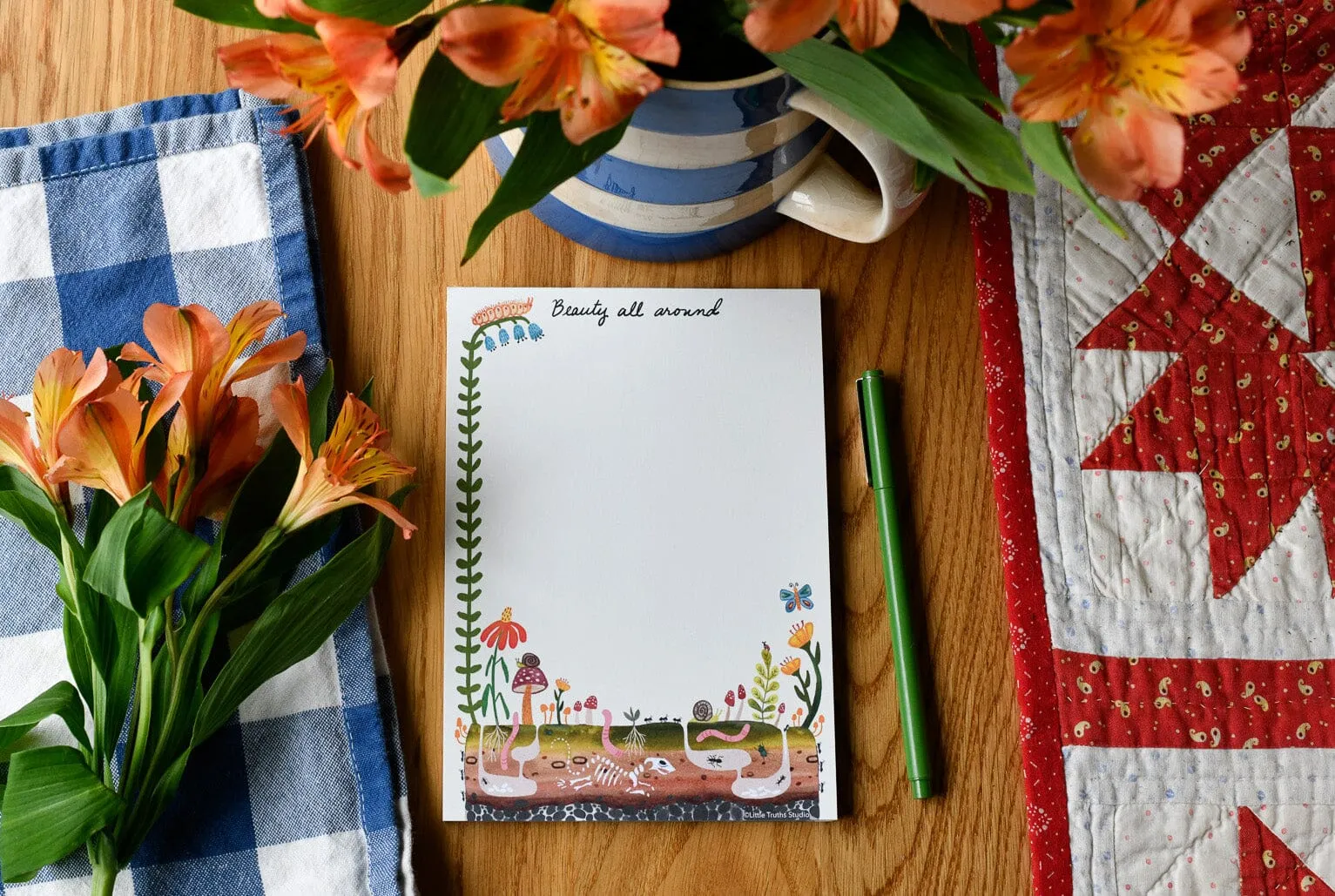 Beauty All Around Notepad
