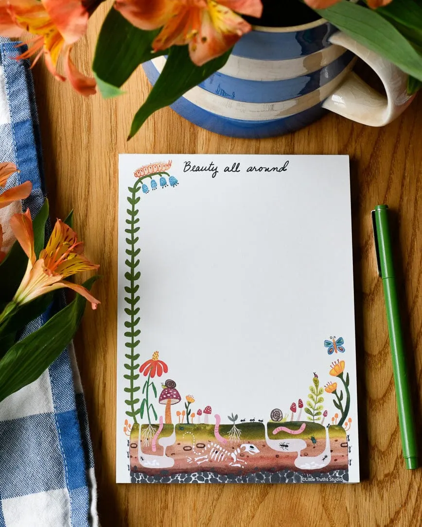 Beauty All Around Notepad