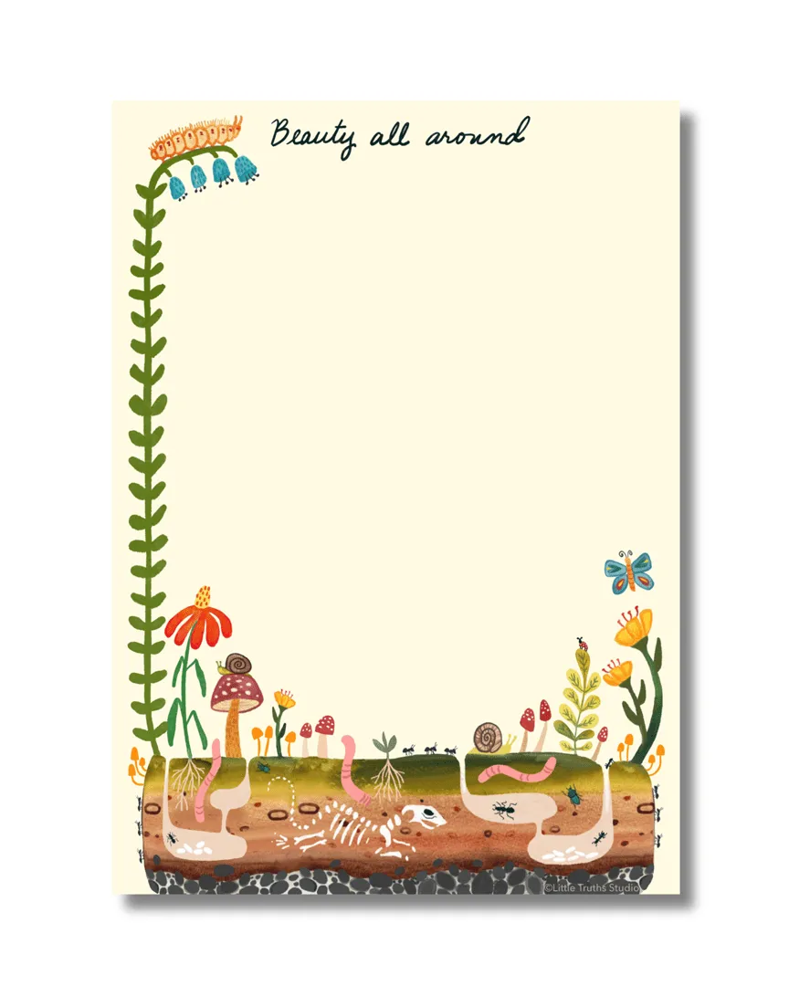 Beauty All Around Notepad