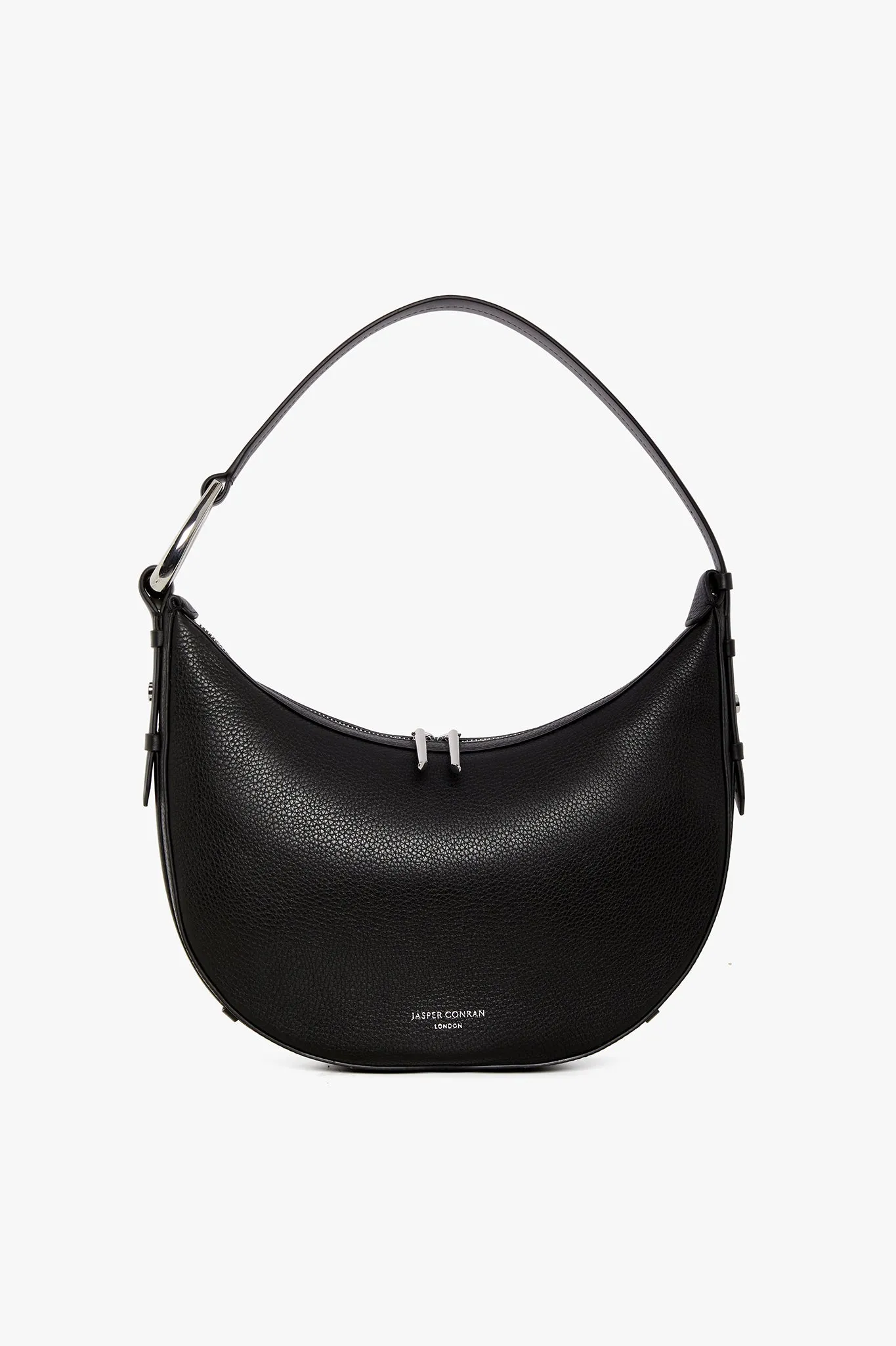 Bee Leather Scoop Shoulder Bag