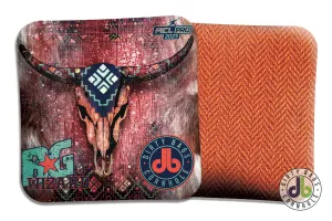 BG Cornhole Wizard -  db Cow Skull Edition