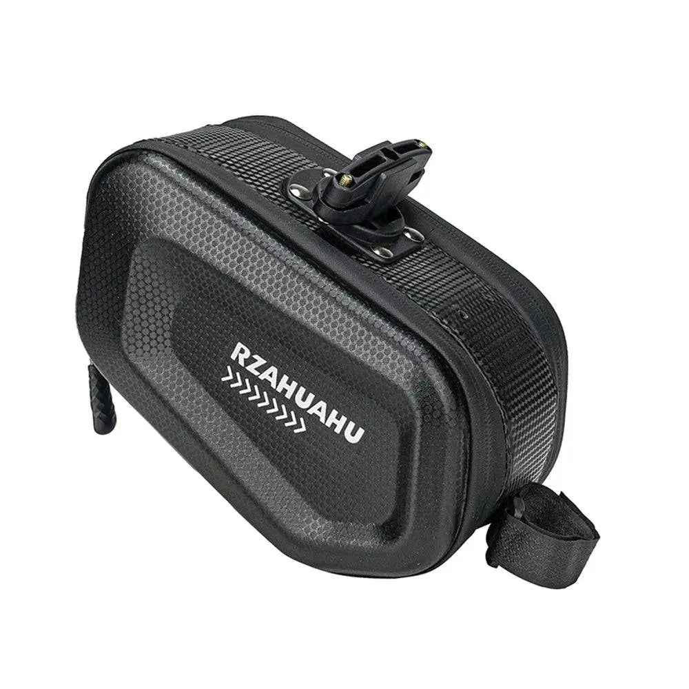 Bicycle Saddle Bag with Taillight Waterproof Hard Shell Bike Under Seat Bag Cycling Bike Pannier Bag