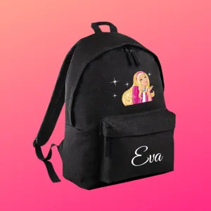 Black School Bag - A4 Size