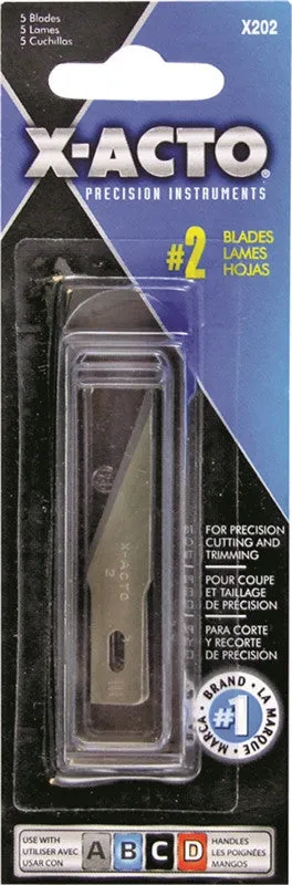 Blade Knife Hobby Xacto #2 5pc