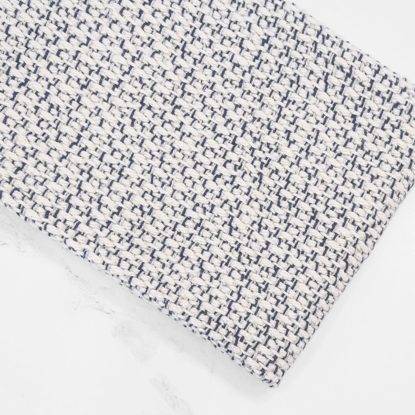 Blue Marled Handwoven Kitchen Towel