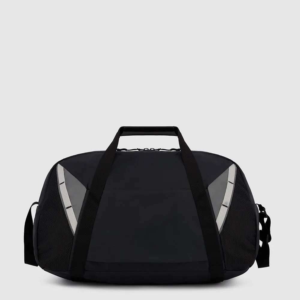 Borsone PIQUADRO Pieghevole in Nylon Riciclato Linea Foldable Colore Nero - BV6008FLD