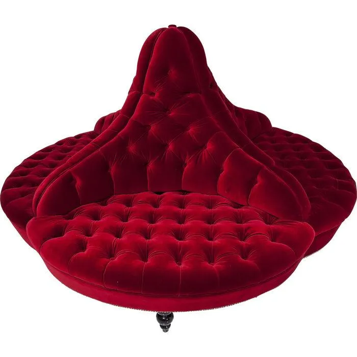 Boudoir Velvet 4 Seater Around Sofa
