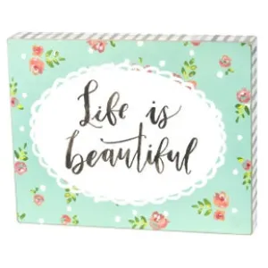 Box Sign - Life Is Beautiful
