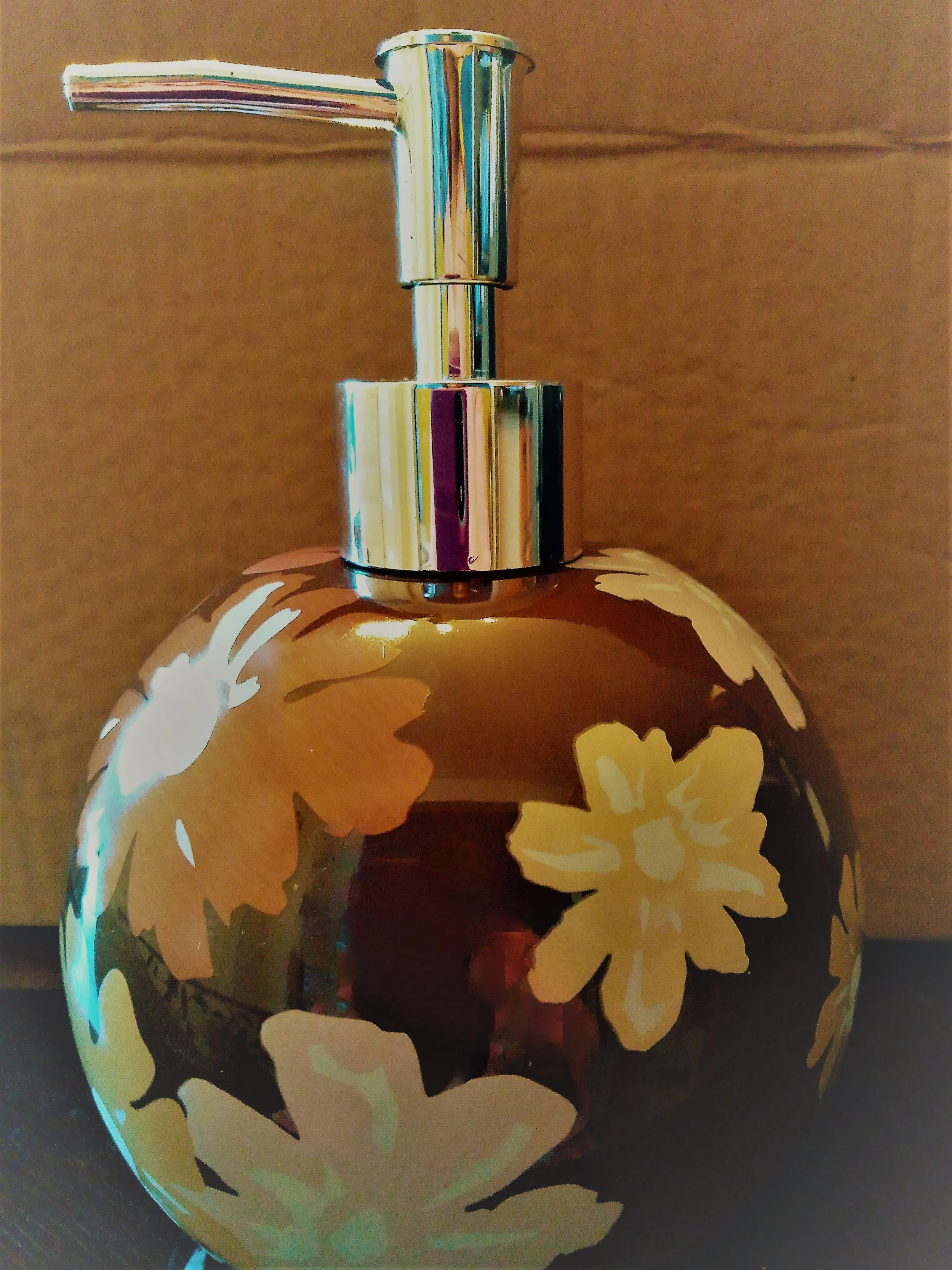 Brown Bathroom Accessory Set
