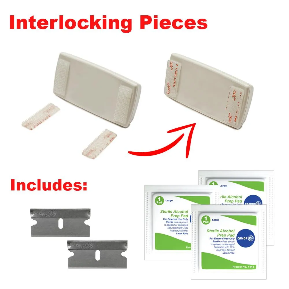 CANOPUS EZPass Mounting Strips: Peel-and-Stick Strips (6 Set) (Pack of 3)