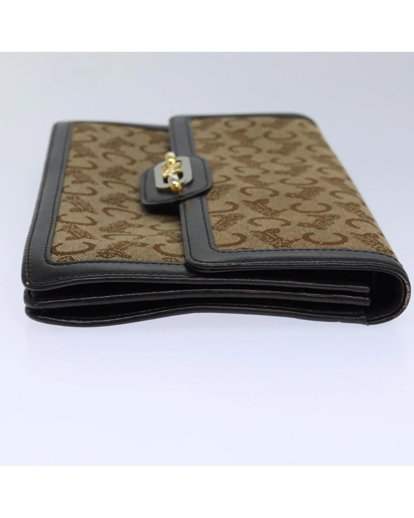 Canvas Shoulder Bag with C Macadam Canvas