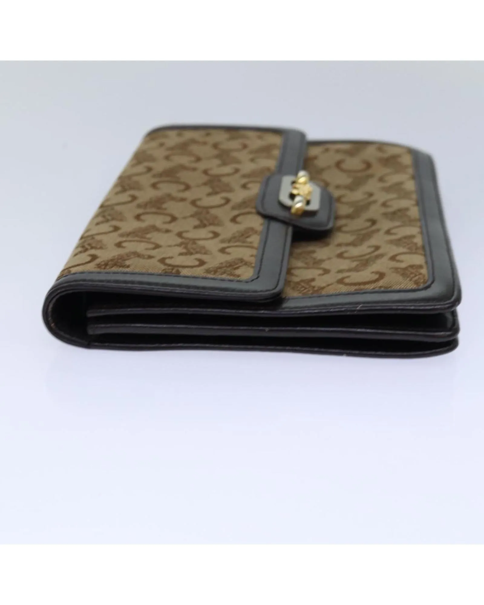 Canvas Shoulder Bag with C Macadam Canvas