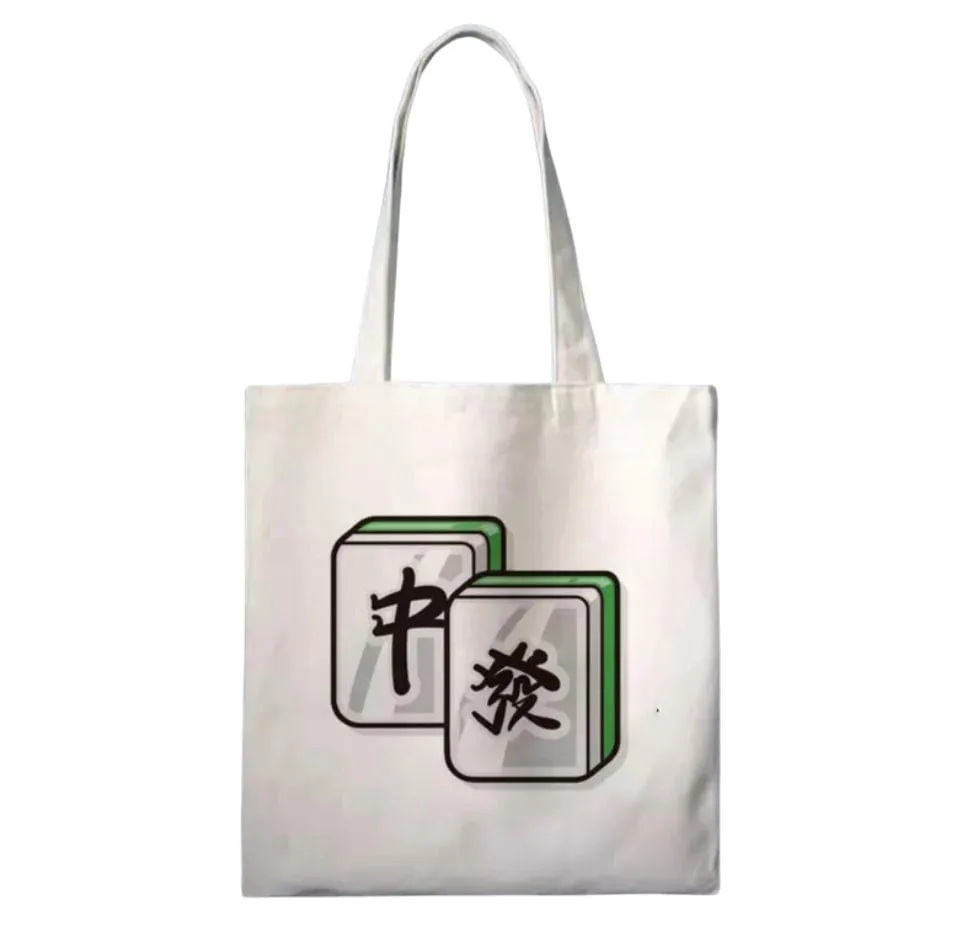 Canvas Tote Mahjong - 5 models