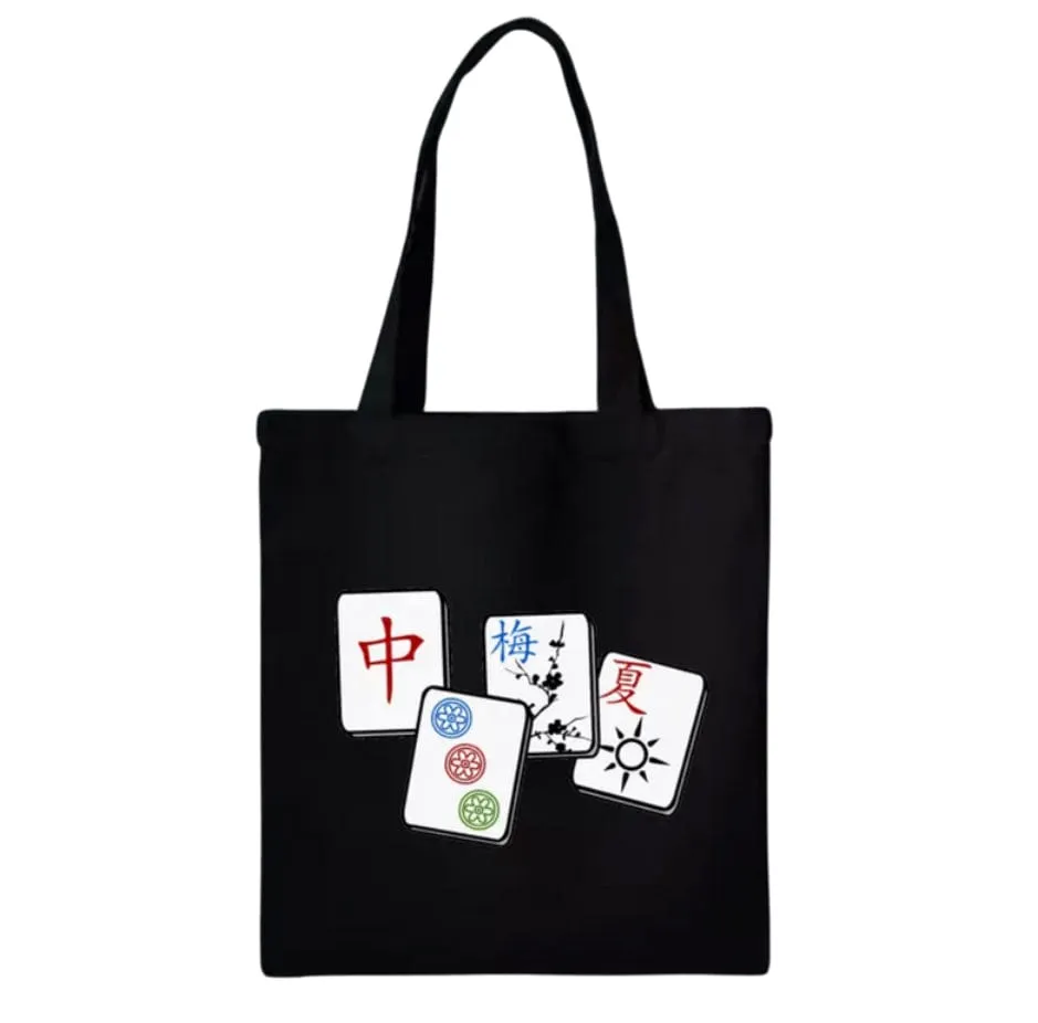 Canvas Tote Mahjong - 5 models