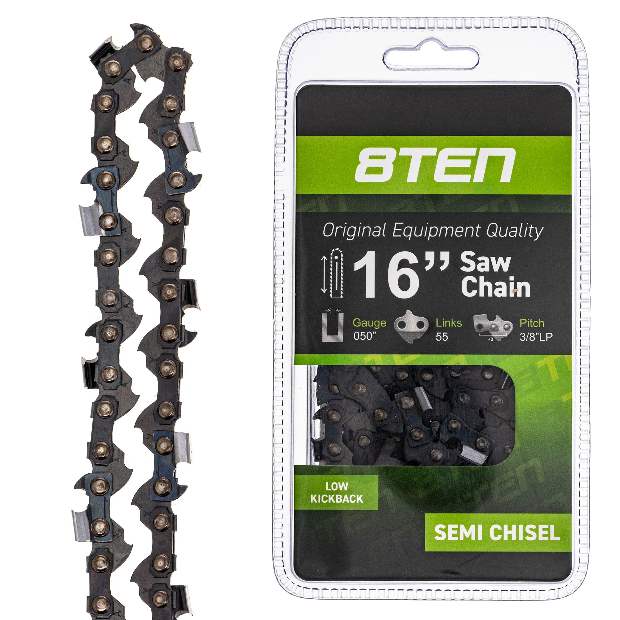 Chainsaw Chain 16 Inch .050 .375 55DL For Stihl Homelite 63PM55E 501847055 63PM355E S93G55 63PM355