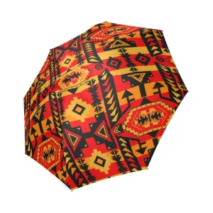 Chiefs Mountain Fire Foldable Umbrella