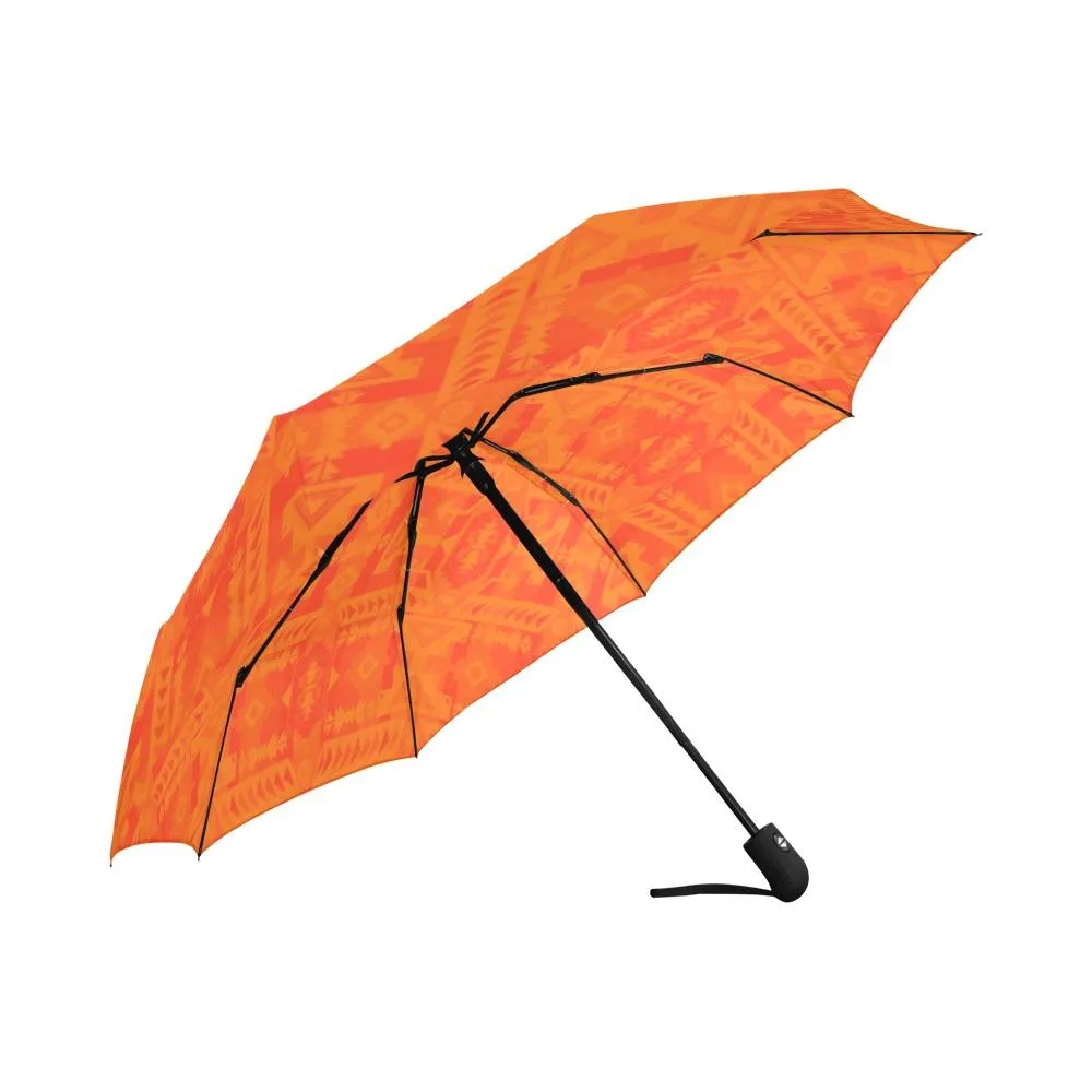 Chiefs Mountain Orange Auto-Foldable Umbrella
