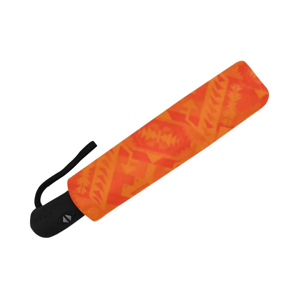 Chiefs Mountain Orange Auto-Foldable Umbrella
